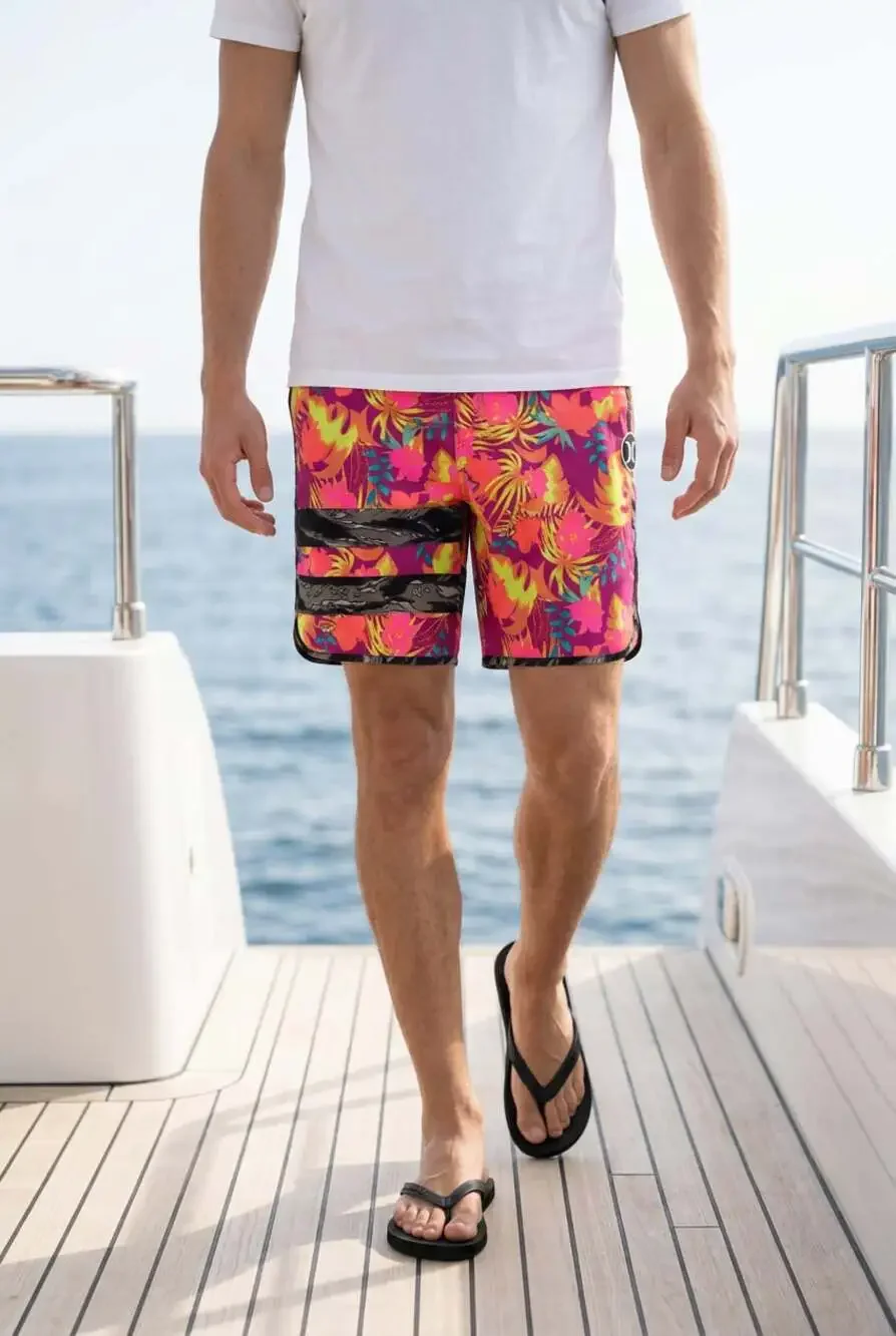 Hurley Phantom Floral Boardshorts, Men's Size 34